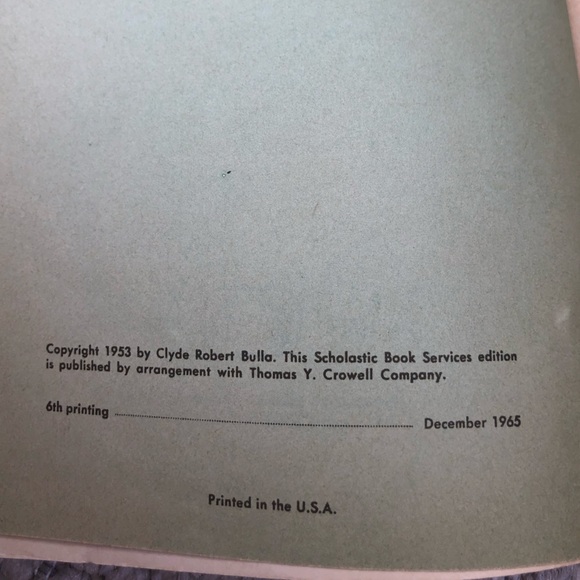 Star of Wild Horse Canyon Vintage 1965 Children’s Book by Clyde Robert Bulla - Picture 4 of 8